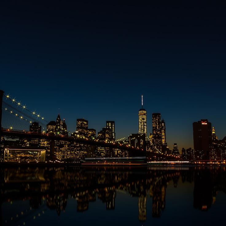City skyline in Madrid, Spain